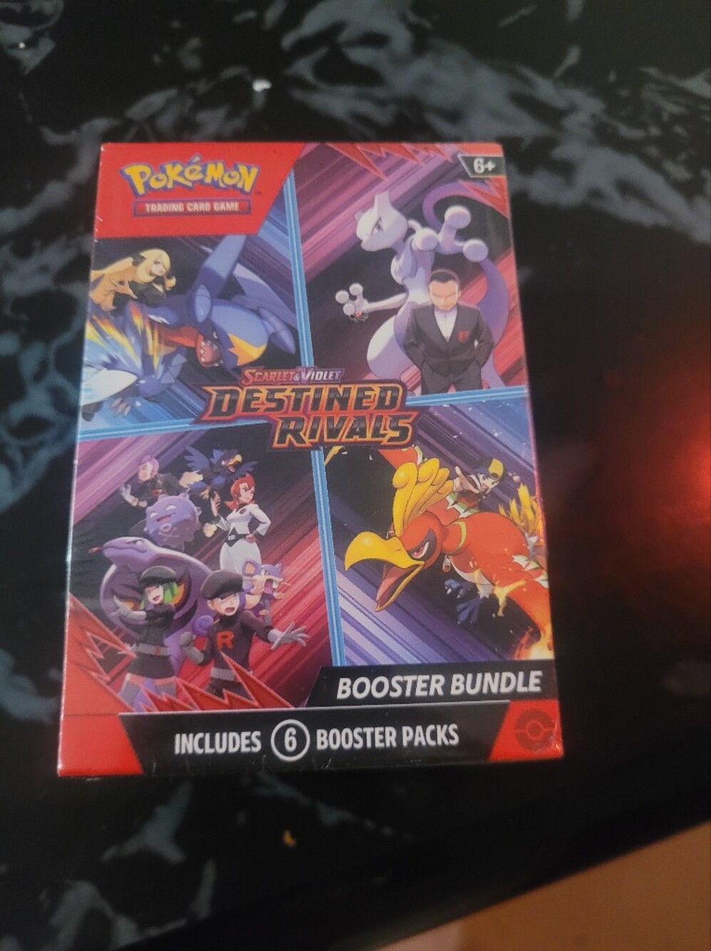Pokemon Destined Rivals Booster Bundle Red/Blue/Purple